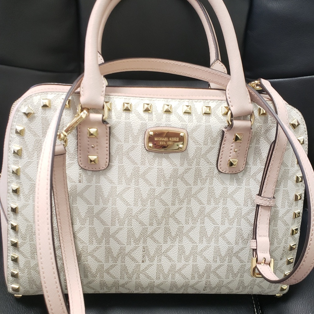 Michael Kors Sandrine Satchel Crossbody